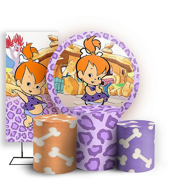 KIT Redondo Trio e Faixa - Pedrita - Sublimado 3D