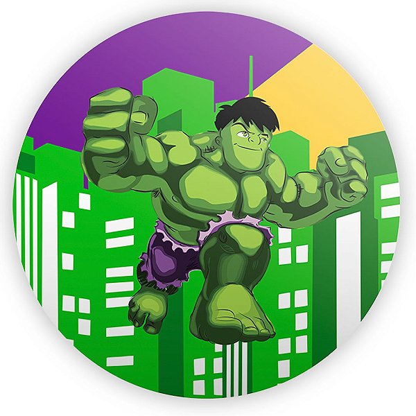 Mini Painel - Hulk Baby - Sublimado 3D
