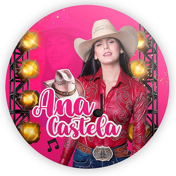Mini Painel - Ana Castela - Sublimado 3D