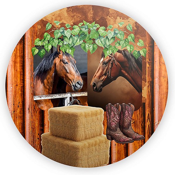 Mini Painel - Cavalo - Sublimado 3D