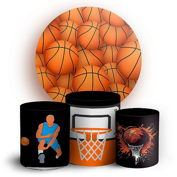 KIT Redondo e Trio - Basquete - Sublimado 3D