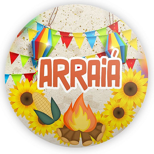 Mini Painel - Festa Junina - Sublimado 3D