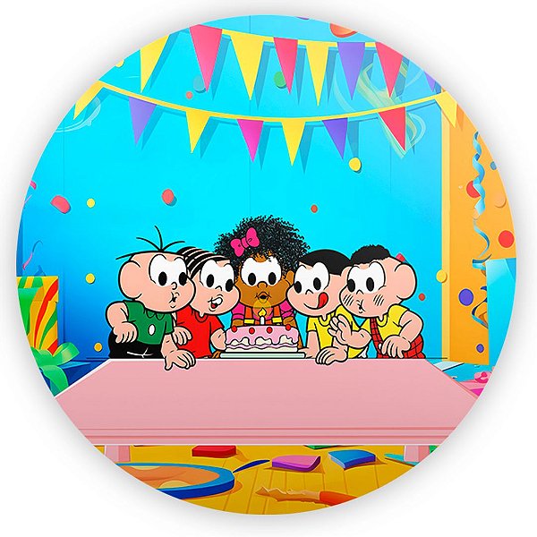 Mini Painel - Turma da Milena - Sublimado 3D