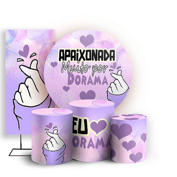 KIT Redondo Trio e Faixa - Dorama - Sublimado 3D