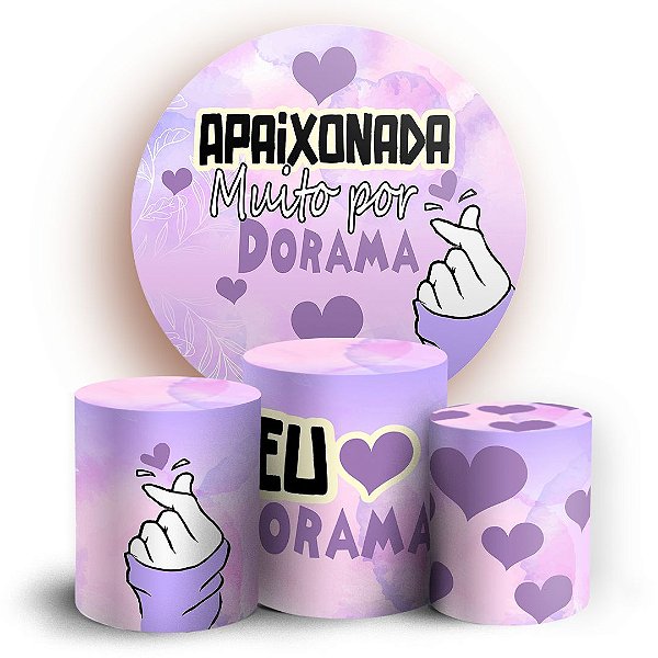 KIT Redondo e Trio - Dorama - Sublimado 3D