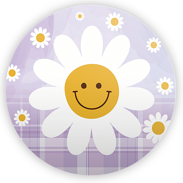 Mini Painel - Flor Margarida - Sublimado 3D