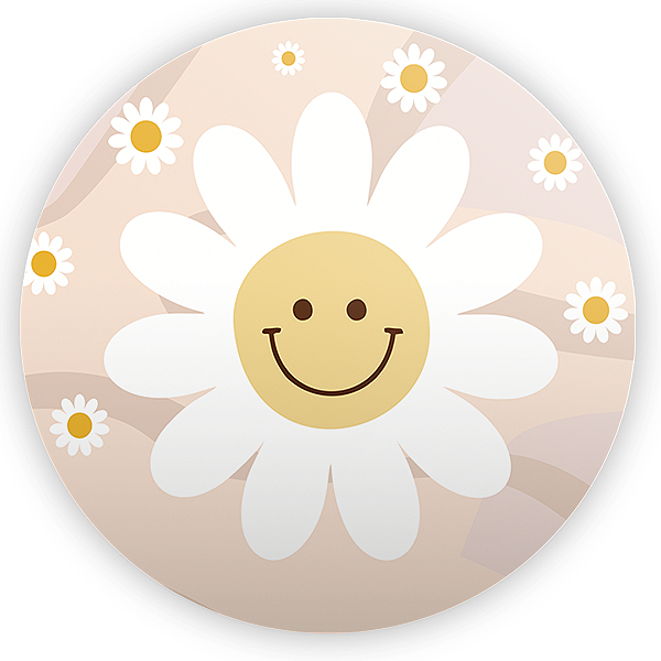 Mini Painel - Flor Margarida - Sublimado 3D