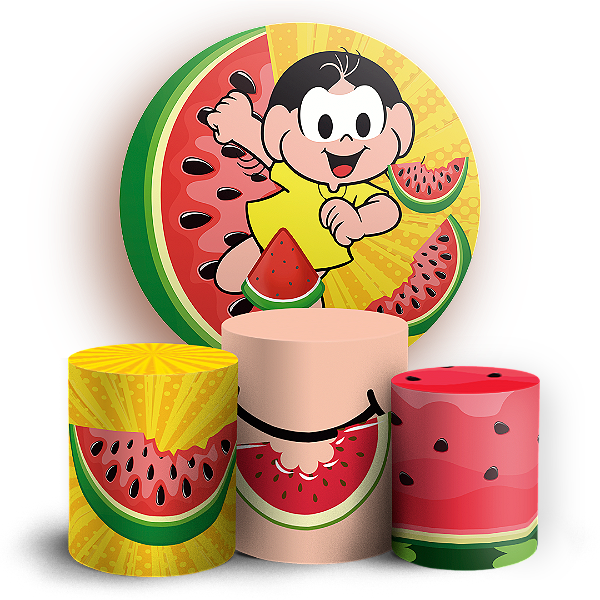 KIT Redondo e Trio - Magali - Sublimado 3D