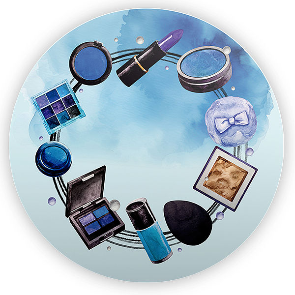 Mini Painel - Maquiagem - Sublimado 3D