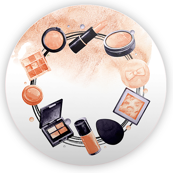 Mini Painel - Maquiagem - Sublimado 3D