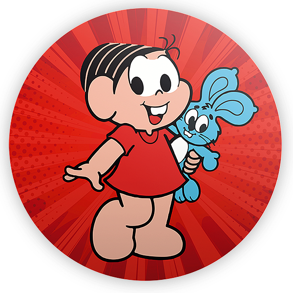 Mini Painel - Turma Da Monica - Sublimado 3D