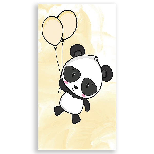 Faixa Lateral - Panda - Sublimado 3D