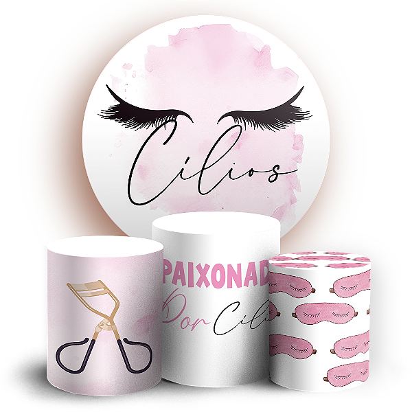 KIT Redondo e Trio - Maquiagem - Sublimado 3D