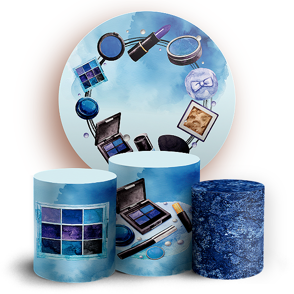 KIT Redondo e Trio - Maquiagem - Sublimado 3D