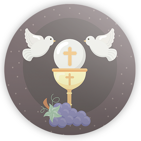 Mini Painel - Primeira Comunhao - Sublimado 3D