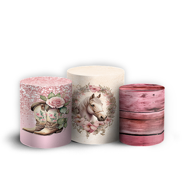 Capas Trio Cilindro Sublimado Vest Facil - Ana Castela