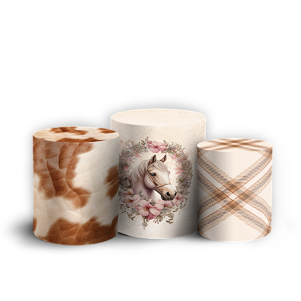 Capas Trio Cilindro Sublimado Vest Facil - Ana Castela