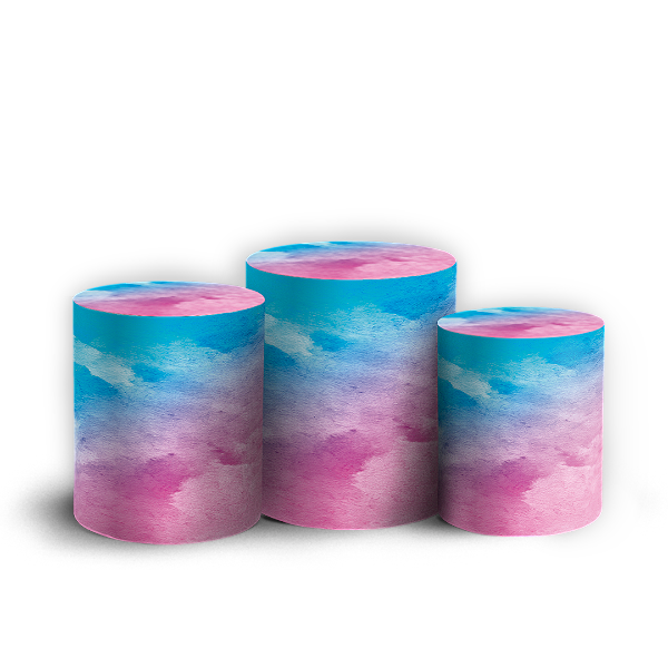 Trio Cilindro - Oh Baby Revelacao - Sublimado 3D