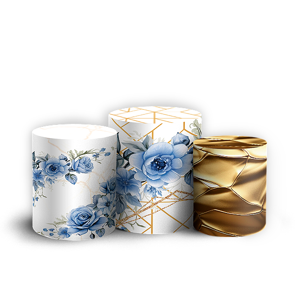 Capas Trio Cilindro Sublimado Vest Facil - Religioso