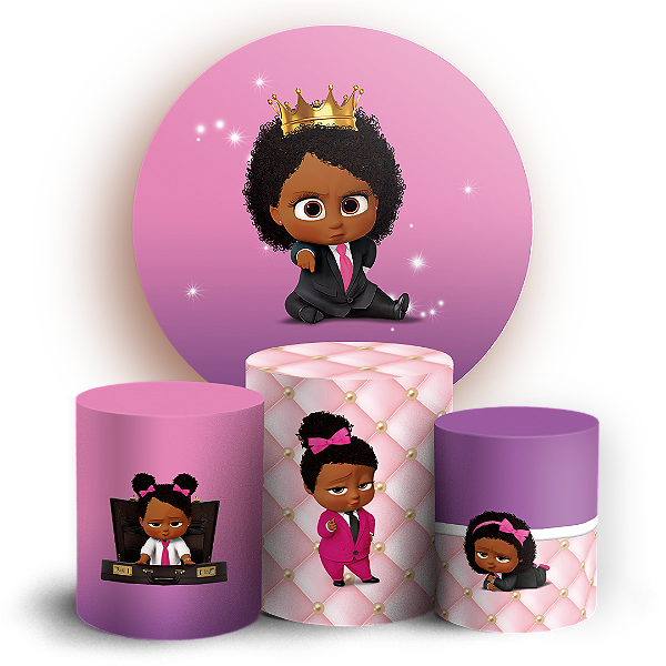 KIT Redondo e Trio - A Poderosa Chefinha  - Sublimado 3D