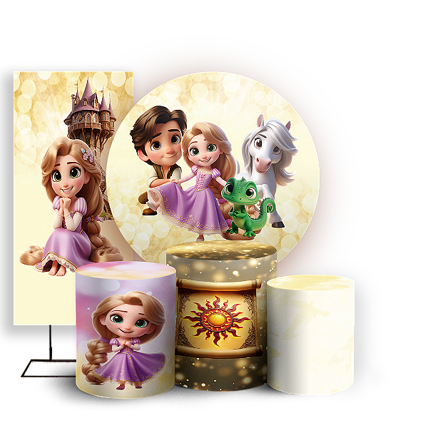 KIT Redondo Trio e Faixa - Enrolados