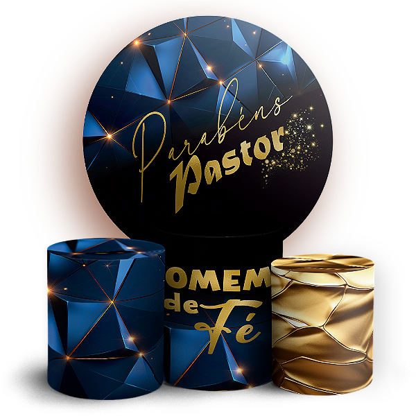 KIT Redondo e Trio - Religioso - Sublimado 3D