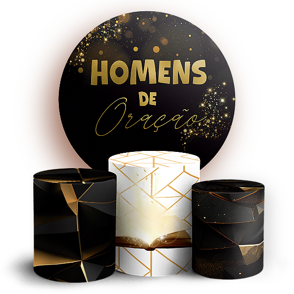 KIT Redondo e Trio - Religioso - Sublimado 3D