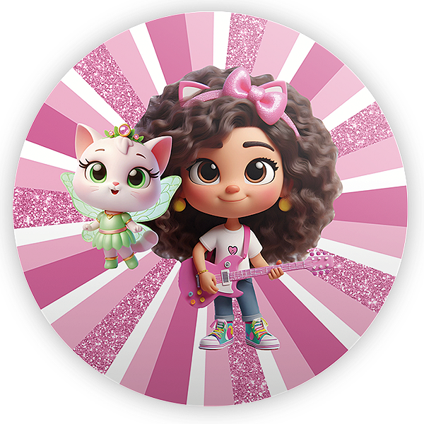 Mini Painel - Casa Mágica da Gabby - Sublimado 3D