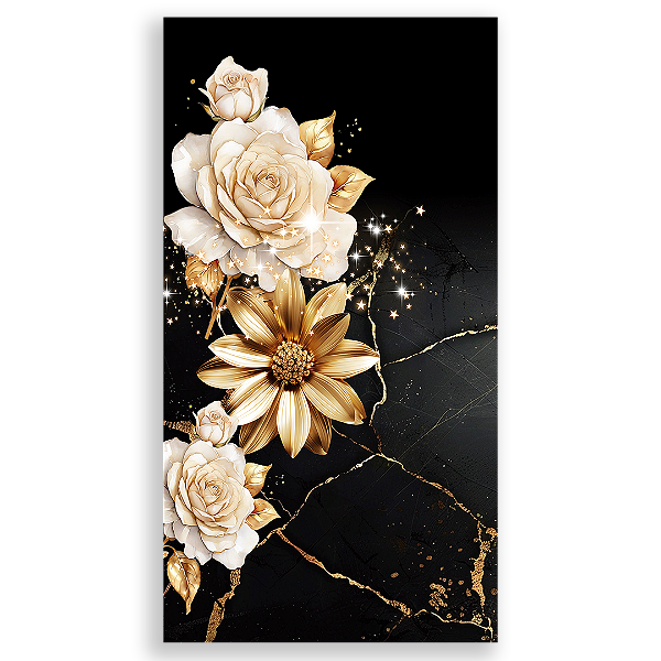 Faixa Lateral - Floral - Sublimado 3D