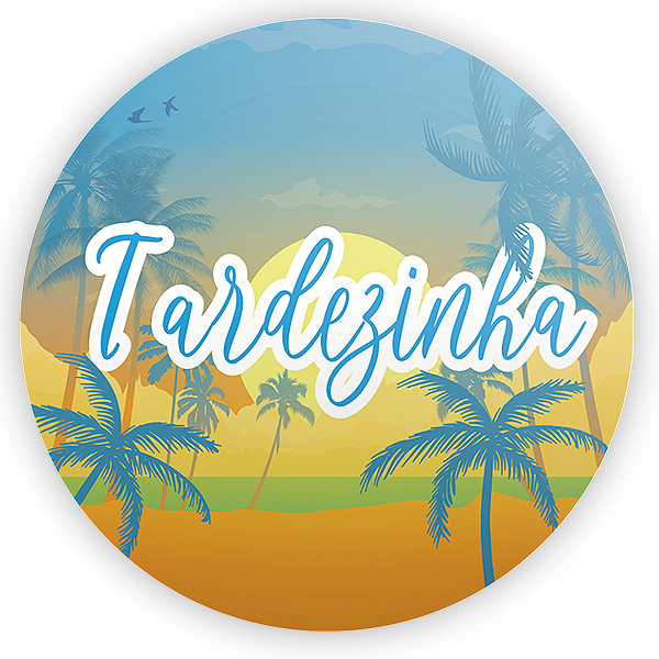 Mini Painel - Tardezinha - Sublimado 3D