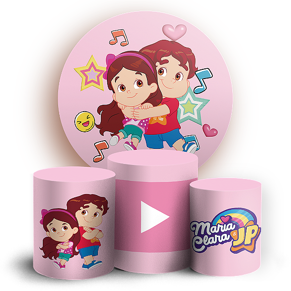 KIT Redondo e Trio - Maria Clara Jp - Sublimado 3D