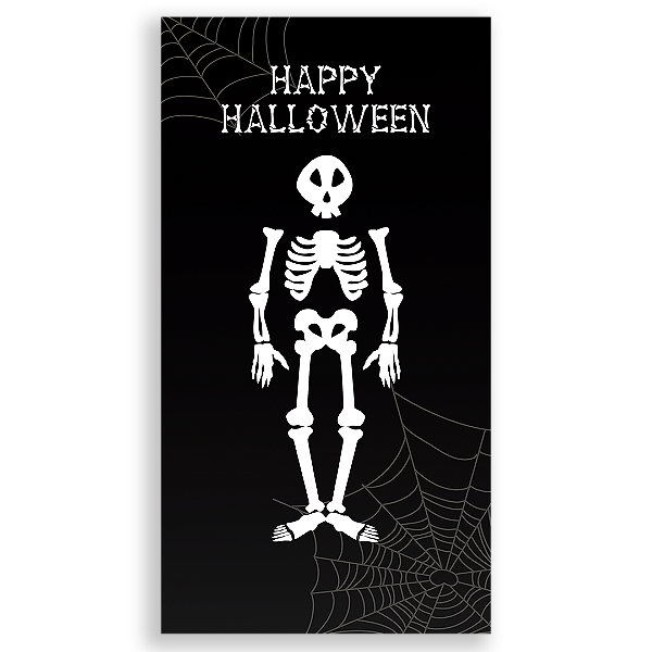 Faixa Lateral - Dia das Bruxas Halloween - Sublimado 3D