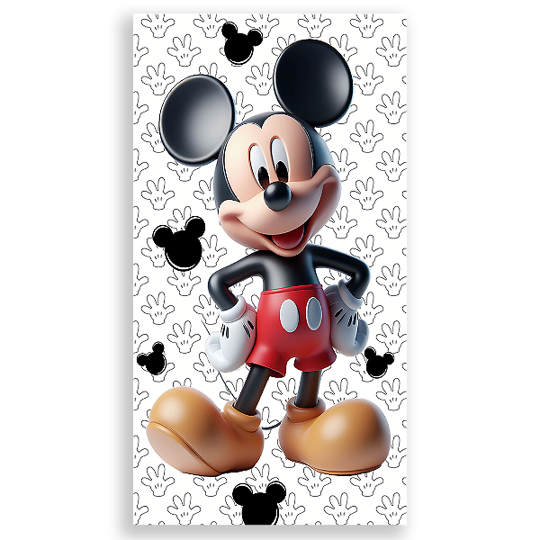 Faixa Lateral - Mickey - Sublimado 3D