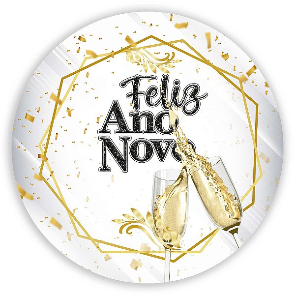 Capa Mini Painel Sublimado - Natal Ano Novo