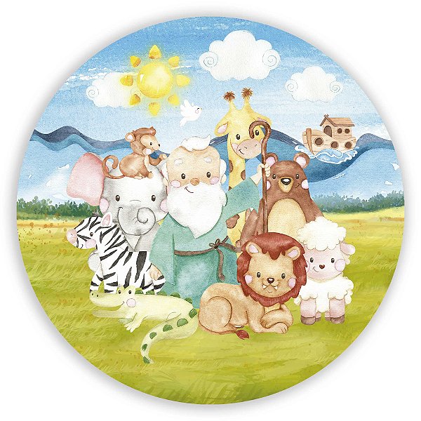 Mini Painel - Arca de Noé - Sublimado 3D