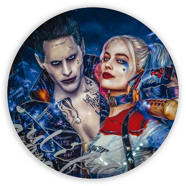 Mini Painel - Arlequina - Sublimado 3D