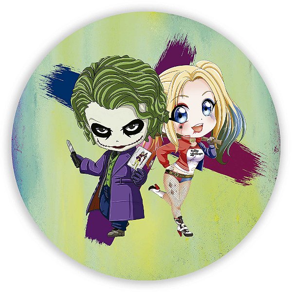 Mini Painel - Arlequina - Sublimado 3D