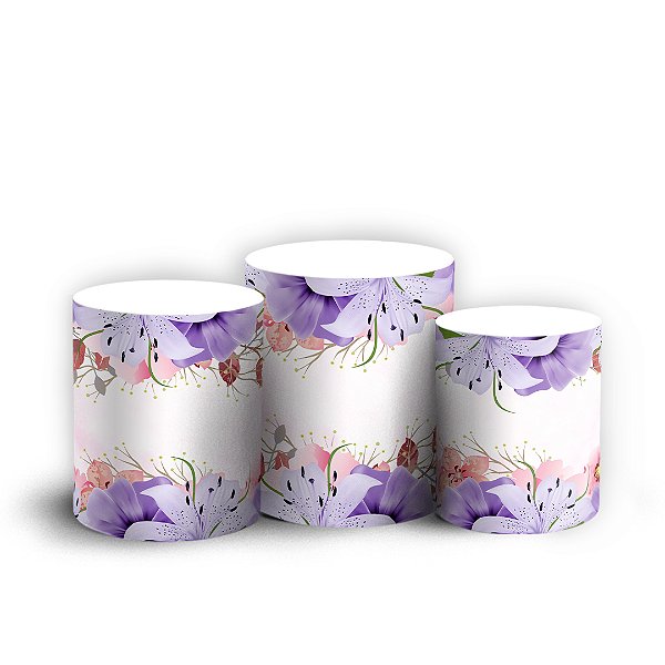 Capas Trio Cilindro Sublimado Vest Facil - Encanto