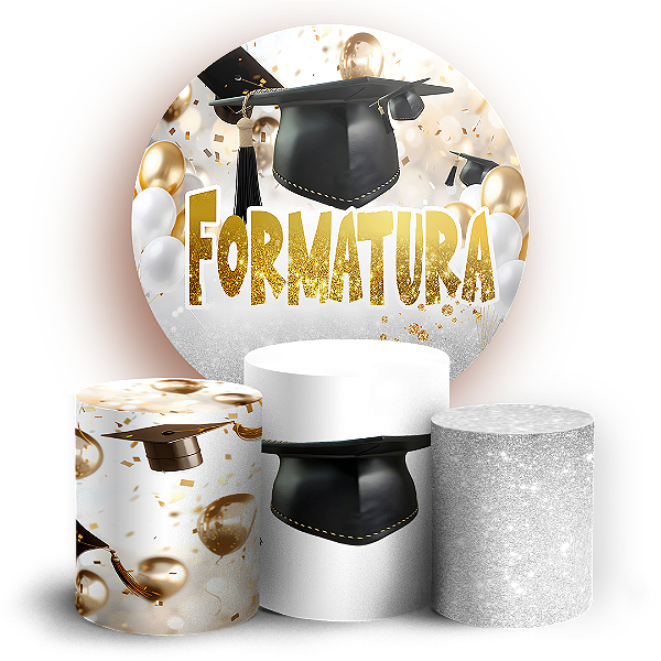 KIT Redondo e Trio - Formatura - Sublimado 3D