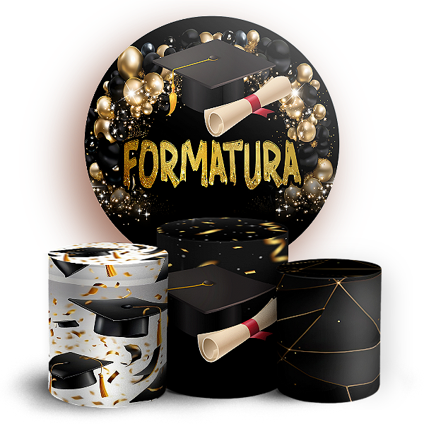 KIT Redondo e Trio - Formatura - Sublimado 3D