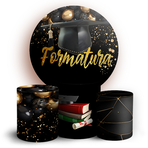 KIT Redondo e Trio - Formatura - Sublimado 3D