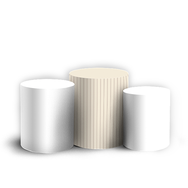Trio Cilindro - Oh Baby - Sublimado 3D + Elástico