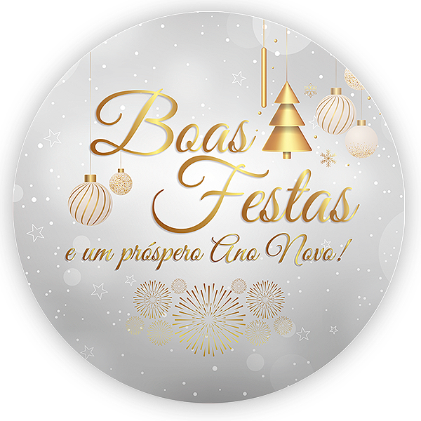 Mini Painel - Ano Novo - Sublimado 3D