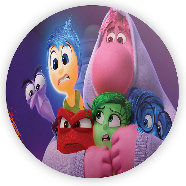 Mini Painel - Divertida Mente - Sublimado 3D