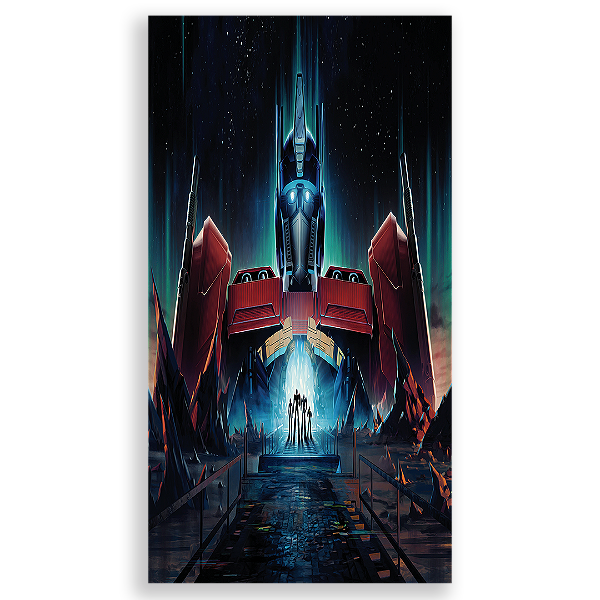 Faixa Lateral - Transformers - Sublimado 3D