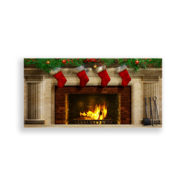 Capa Painel Retangular Sublimado - Natal