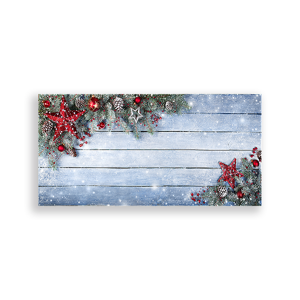 Capa Painel Retangular Sublimado - Natal