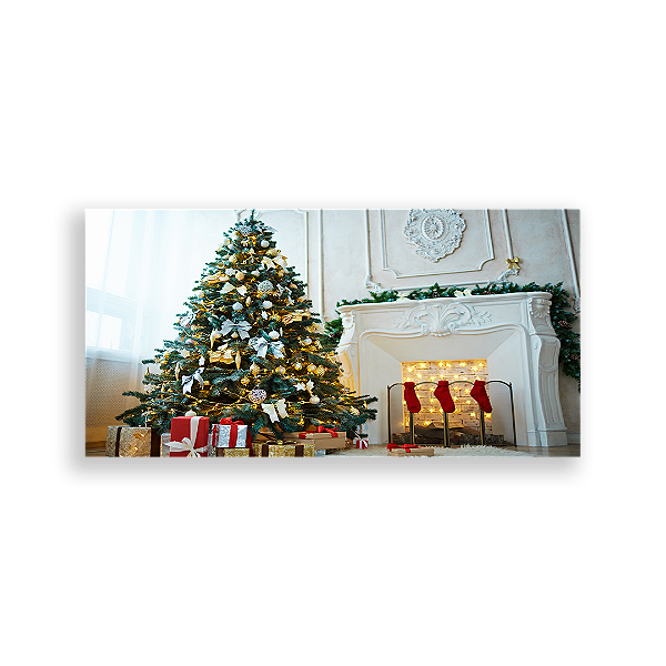 Capa Painel Retangular Sublimado - Natal