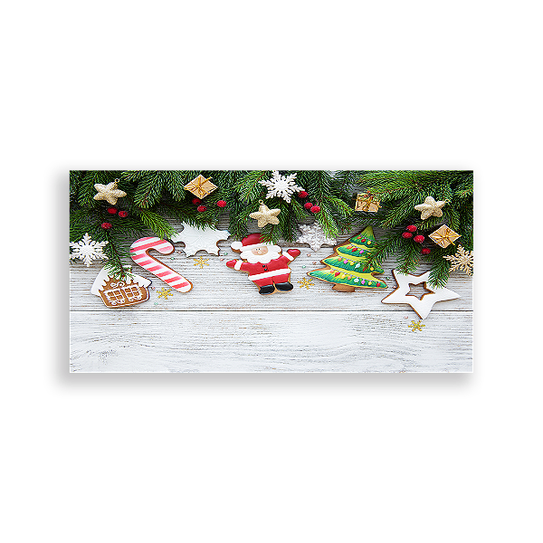 Capa Painel Retangular Sublimado - Natal