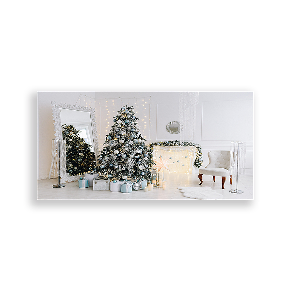 Capa Painel Retangular Sublimado - Natal